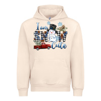 Sandshell I am Snow Cute Urban Hoodie - FaDigitalArtStudio