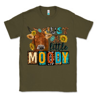 Army Green just a little moody with cow Classic Tee - NancyCooperArtShop