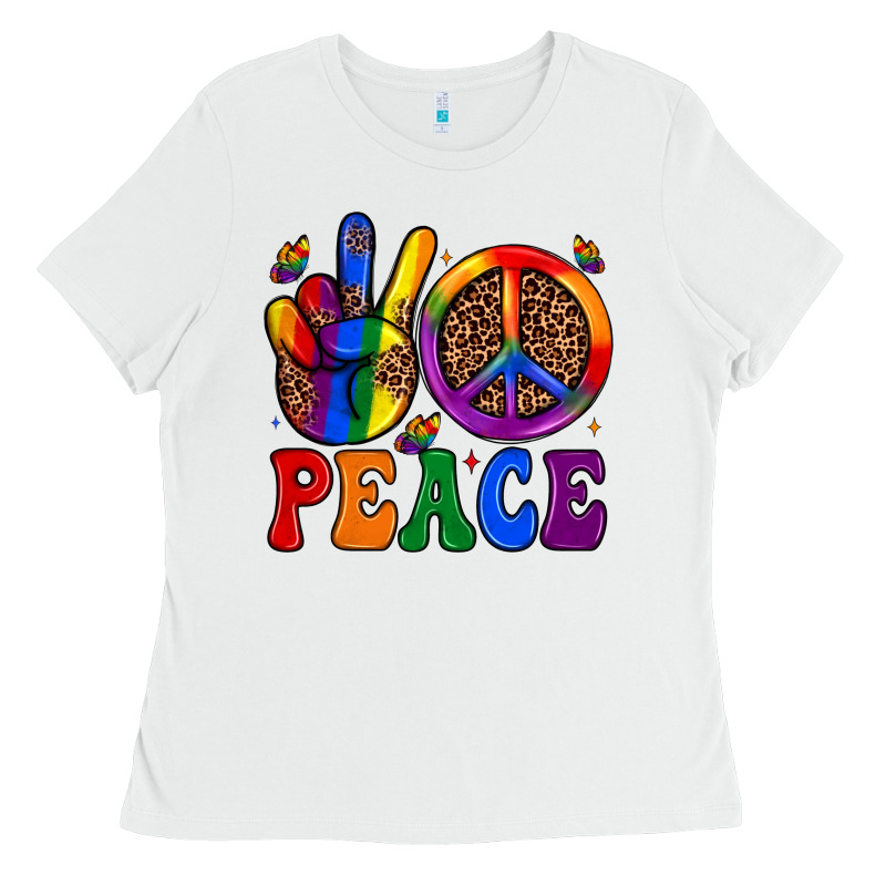 Peace Ladies Tee by JahusDesignShop | Teevron