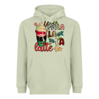 Matcha Fa la la la latte Heavyweight Hoodie - CowGirlArtShop