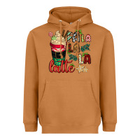 Meerkat Fa la la la latte Heavyweight Hoodie - CowGirlArtShop