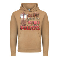Vintage Camel coffee gives me mother powers Vintage Hoodie - MaliasSmallBusiness