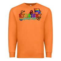 Carrot Straight agains hate Premium Sweatshirt - CowGirlArtShop