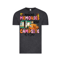 Vintage Black making memories one campsite at a time Vintage Tee - MaliasSmallBusiness