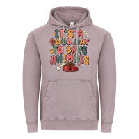 Vintage Zinc it's a good day to save animals Vintage Hoodie - MaliasSmallBusiness