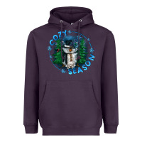 Plum cozy season Heavyweight Hoodie - CowGirlArtShop
