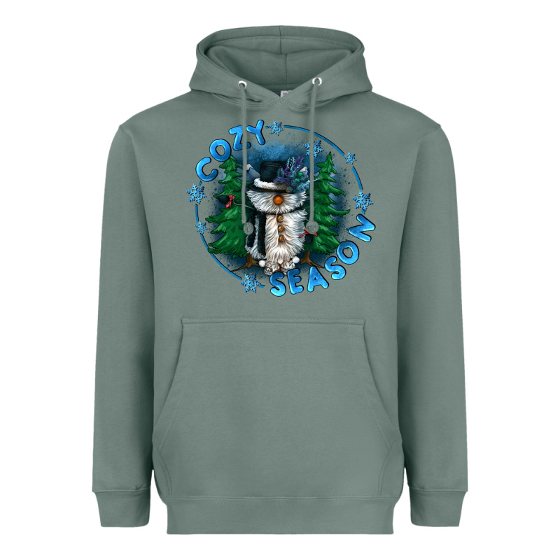 Cozy Season Heavyweight Hoodie by CowGirlArtShop | Teevron