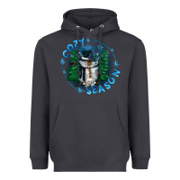 Smoke cozy season Heavyweight Hoodie - CowGirlArtShop