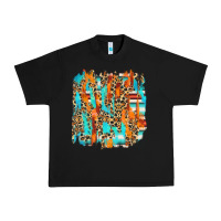 Black serape with leopard pattern Urban Heavy Tee - NancyCooperArtShop