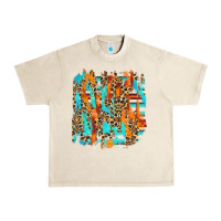 Sandshell serape with leopard pattern Urban Heavy Tee - NancyCooperArtShop