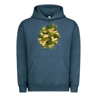 Pigment Midnight Navy camouflage patch 5 Urban Hoodie - BundleAndBundleShop