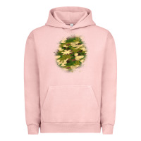 Pigment Salmon camouflage patch 5 Urban Hoodie - BundleAndBundleShop