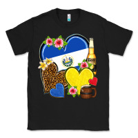 Black el salvador hearts Classic Tee - NancyCooperArtShop