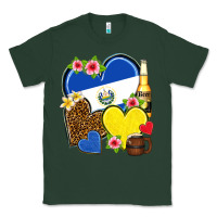 Sports Green el salvador hearts Classic Tee - NancyCooperArtShop