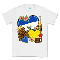 White el salvador hearts Classic Tee - NancyCooperArtShop