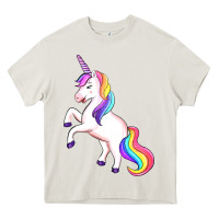 Cream unicorn Heavy Core Tee - Artiststas