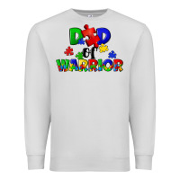 Dove Grey Dad of warrior Premium Sweatshirt - CowGirlArtShop