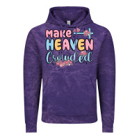 Cloud Purple make heaven crowded Vintage Hoodie - MaliasSmallBusiness