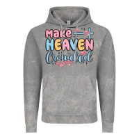 Cloud Rock make heaven crowded Vintage Hoodie - MaliasSmallBusiness
