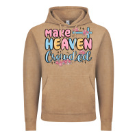 Vintage Coffee make heaven crowded Vintage Hoodie - MaliasSmallBusiness