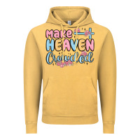 Vintage Mustard make heaven crowded Vintage Hoodie - MaliasSmallBusiness