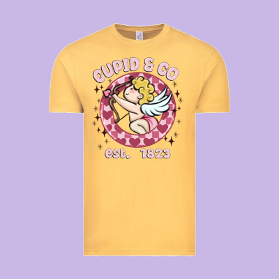 Cupid Co Vintage Tee Designed By Maliassmallbusiness
