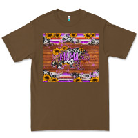 Cacao mama bear sunflowers purple Premium Tee - Jasminsmagicworld