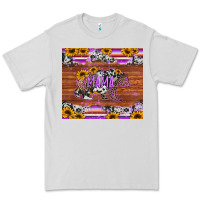 Dove Grey mama bear sunflowers purple Premium Tee - Jasminsmagicworld