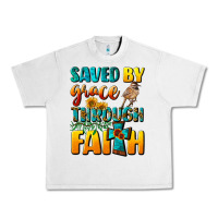 Saved By Grace Through Faith Urban Heavy Tee | Teevron