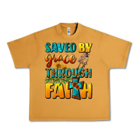 Peanut Butter saved by grace through faith Urban Heavy Tee - NancyCooperArtShop