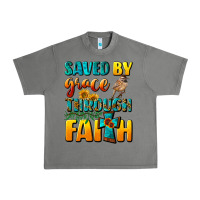 Tornado saved by grace through faith Urban Heavy Tee - NancyCooperArtShop