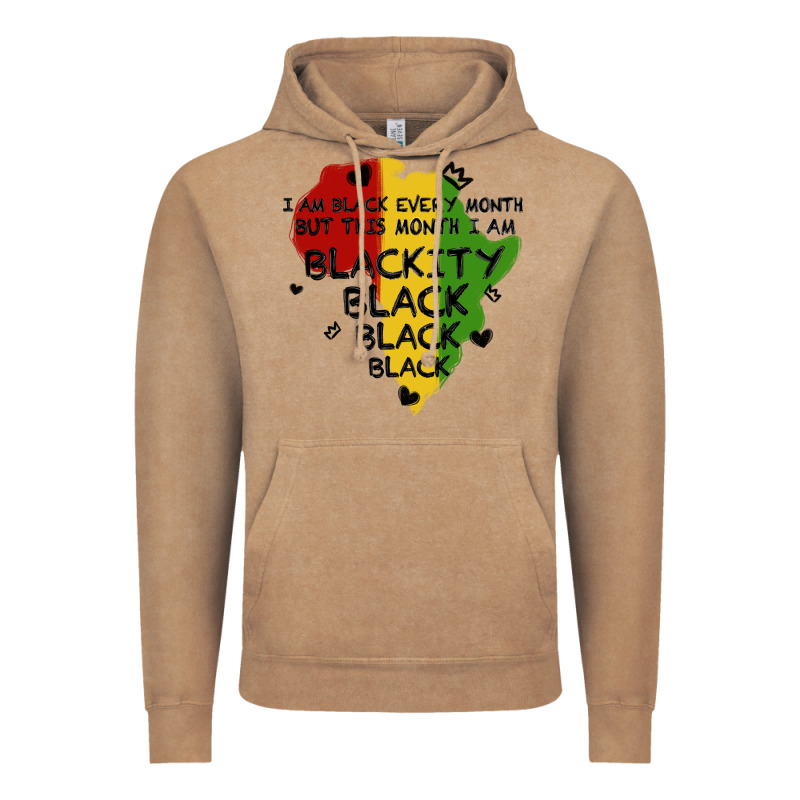 Black Black Blackity Vintage Hoodie by MaliasSmallBusiness | Teevron