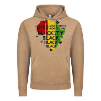 Vintage Coffee black black blackity Vintage Hoodie - MaliasSmallBusiness
