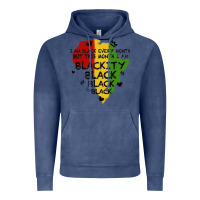 Vintage Denim black black blackity Vintage Hoodie - MaliasSmallBusiness