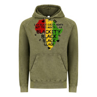 Vintage Olive black black blackity Vintage Hoodie - MaliasSmallBusiness