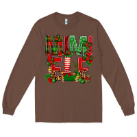Chestnut Christmas Mimi Elf Long Sleeve Tee - BundleAndBundleShop