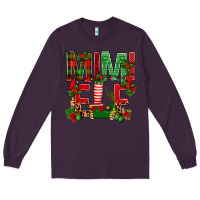 Plum Christmas Mimi Elf Long Sleeve Tee - BundleAndBundleShop