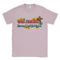 Lilac god fidence Classic Tee - MaliasSmallBusiness