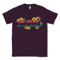 Plum god fidence Classic Tee - MaliasSmallBusiness