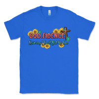 True Royal god fidence Classic Tee - MaliasSmallBusiness