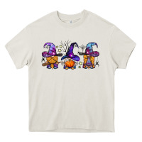 Cream witch gnomes Halloween Heavy Core Tee - BundleAndBundleShop