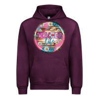 Mauve Wine teacher life earrings Urban Hoodie - BundleAndBundleShop