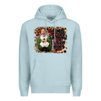 Blue Mist omg santa i know him elf Premium Hoodie - CowGirlArtShop