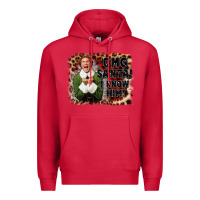 Cardinal omg santa i know him elf Premium Hoodie - CowGirlArtShop