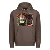 Coffee omg santa i know him elf Premium Hoodie - CowGirlArtShop