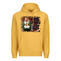 Mustard omg santa i know him elf Premium Hoodie - CowGirlArtShop