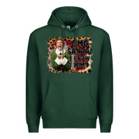 Sports Green omg santa i know him elf Premium Hoodie - CowGirlArtShop