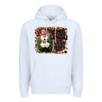 White omg santa i know him elf Premium Hoodie - CowGirlArtShop