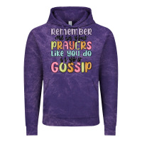 Cloud Purple remember me in your prayers like you do in your go Vintage Hoodie - MaliasSmallBusiness