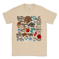 Mushroom winter festive essentials Classic Tee - CowhideDigitalArt